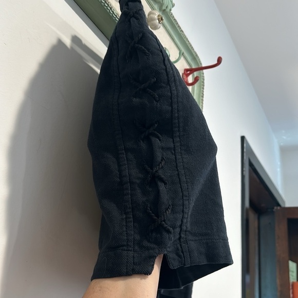 Chaser Mini Skirt rope x stitch grunge 90s vibe black women’s size medium summer - Picture 3 of 11